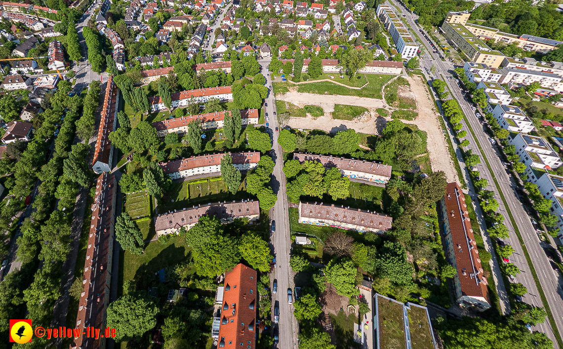 22.05.2023 - Neubau in der Maikäfersiedlung in Neuperlach und Berga am Laim
